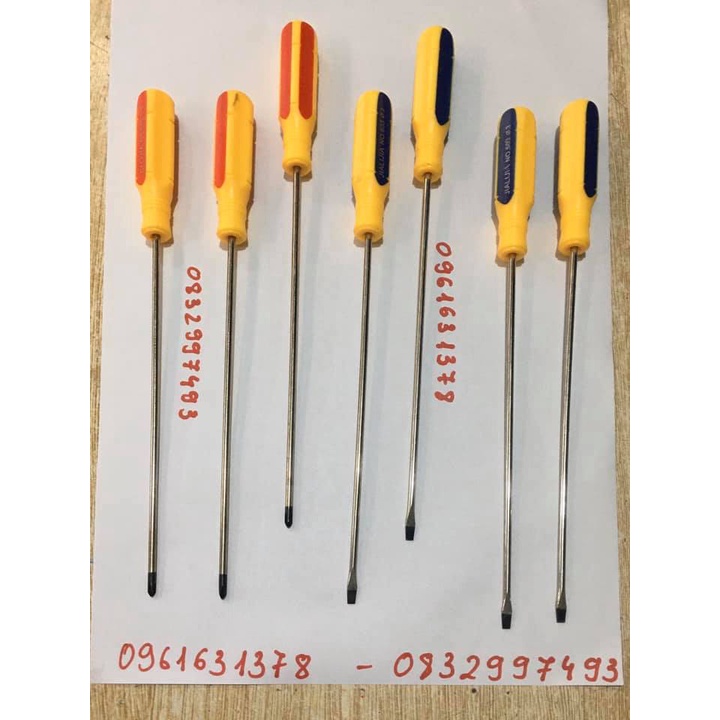 Tua vít sọc đủ size 3mm 4mm 5mm 6mm - Tô vít sọc