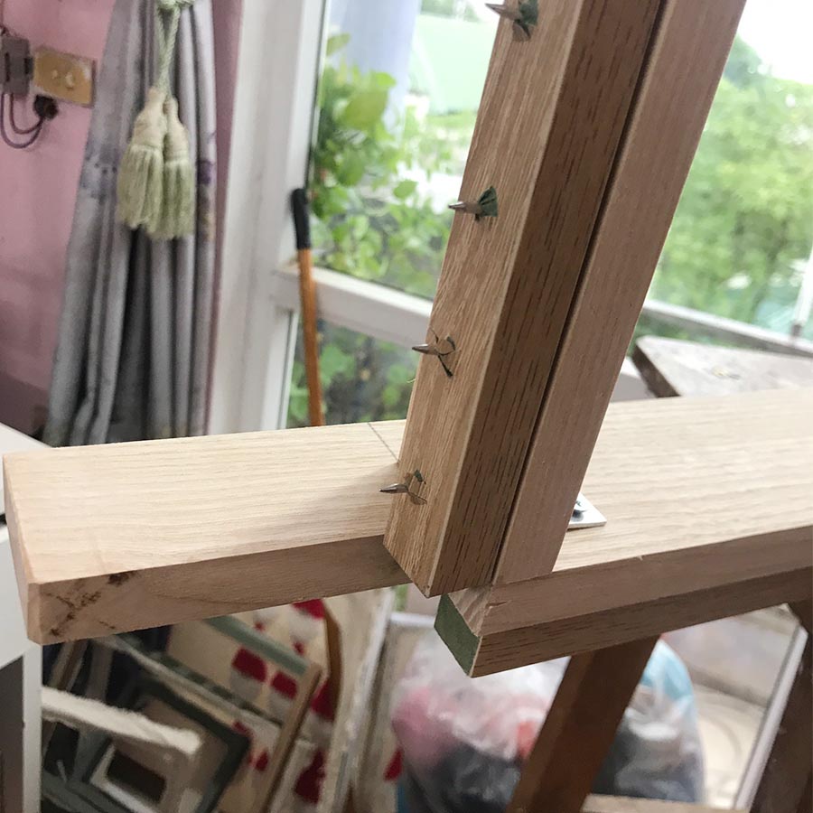 Khung thêu nổi, punch needle, làm thảm handmade tufting kích thước 50x50cm cho người mới bắt đầu