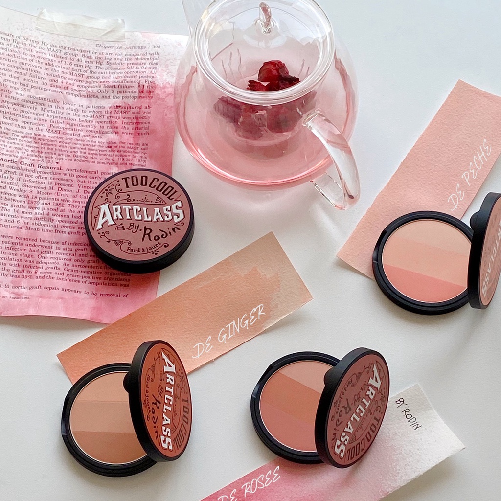 Phấn Má Hồng 3 Màu Too Cool For School Artclass By Rodin Blusher