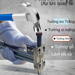 dây kênh súng bắn đinh thủ công đóng đinh tạo tác bằng thép súng bắn đinh rãnh công cụ xi măng tường gỗ chế biến gỗ kênh