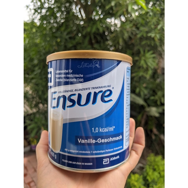 Sữa Ensure Đức 400g (Date Mới 2023) Hương Vanila