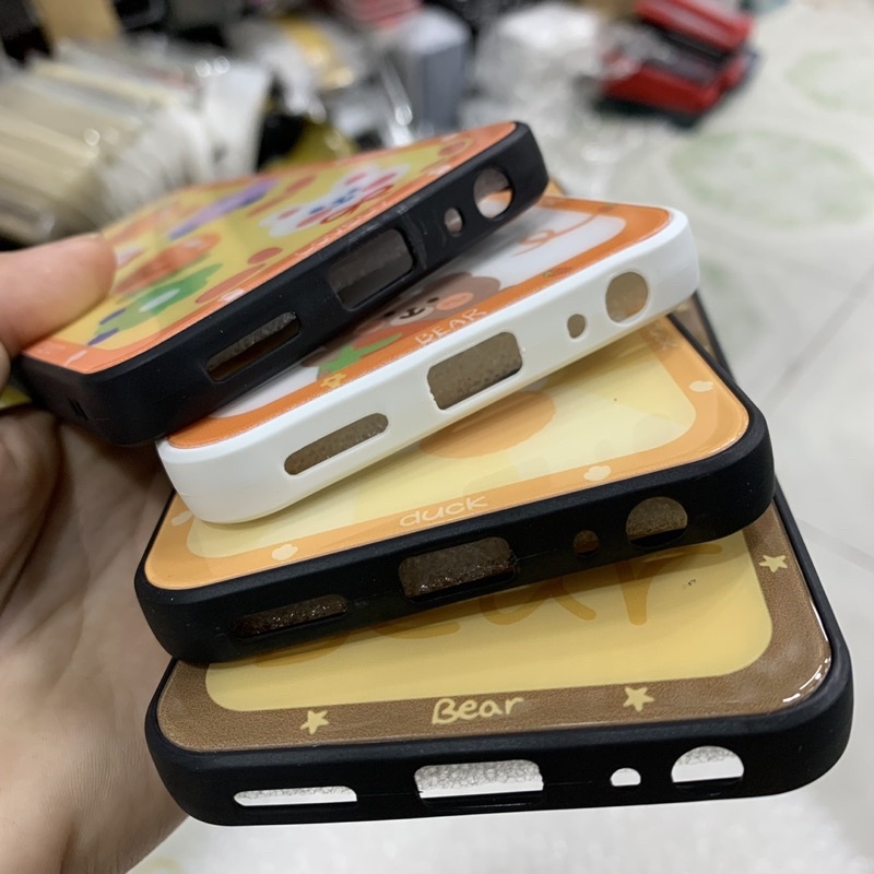 Ốp lưng Vivo Y21 / Y21S /Y33S dẻo viềng lưng kính