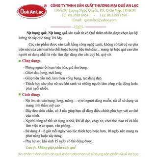 GEN NỊT BỤNG QUẾ CHO MẸ SAU SINH