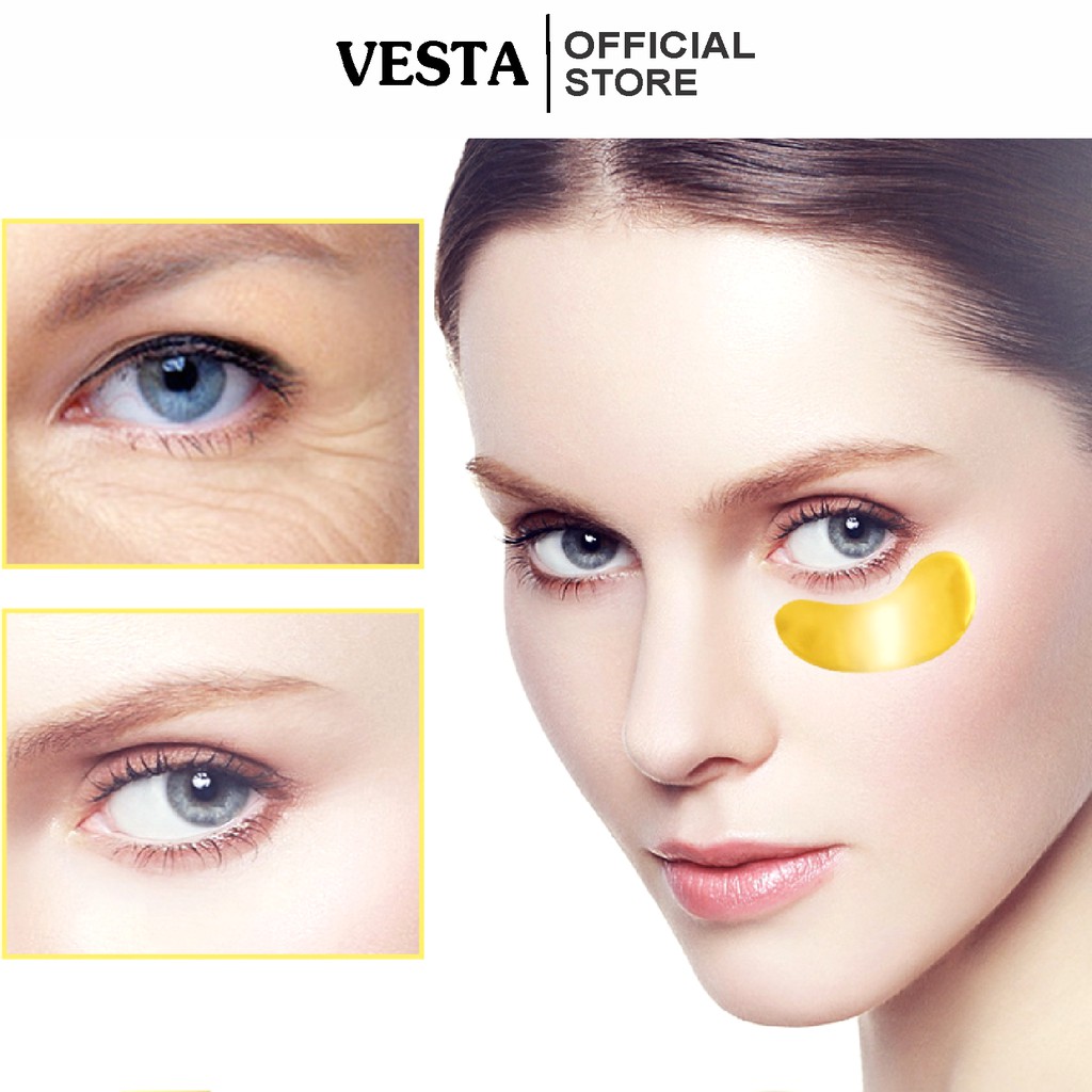 Mặt Nạ Mắt 💕𝑭𝒓𝒆𝒆𝒔𝒉𝒊𝒑💕 Mask Mắt Tinh Chất Collagen Vàng Hàn Quốc