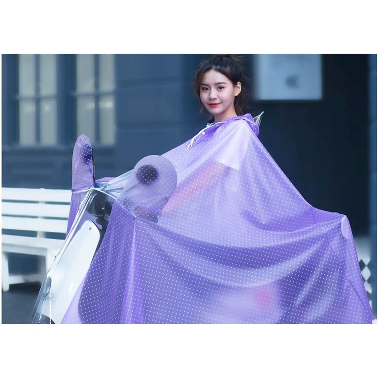 🎈Áo mưa cánh dơi người lớn bao trùm kính xe