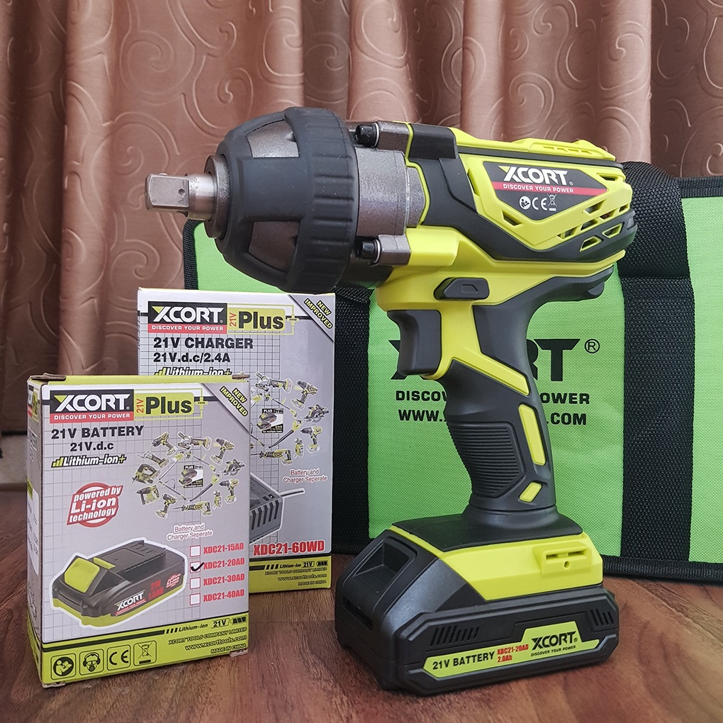 Máy Siết Bu Lông Dùng Pin 20V Max Xcort 300N.m XCORT XDC21-310D Bảo Hành 18 Tháng
