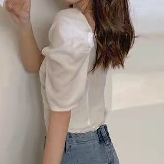 Áo Sơ Mi Ngắn Tay Phong Cách Hàn Quốc Thời Trang Mùa Hè Mới 2022 Dành Cho Bạn Nữ