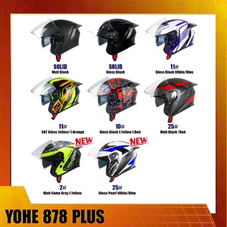 Mũ bảo hiểm 3/4 yohe 878 plus - gara20
