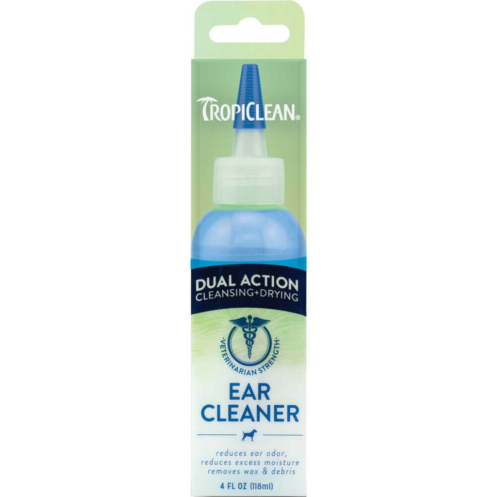 Dung dịch vệ sinh tai cho chó mèo Tropiclean Ear Cleaner 118ml