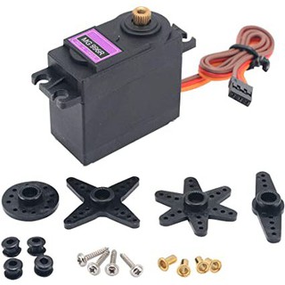 Động cơ servo mg996r bánh răng thép siêu bền, động cơ rc servo metal gear mg996r mg996 r mg995 cho xe điều khiển