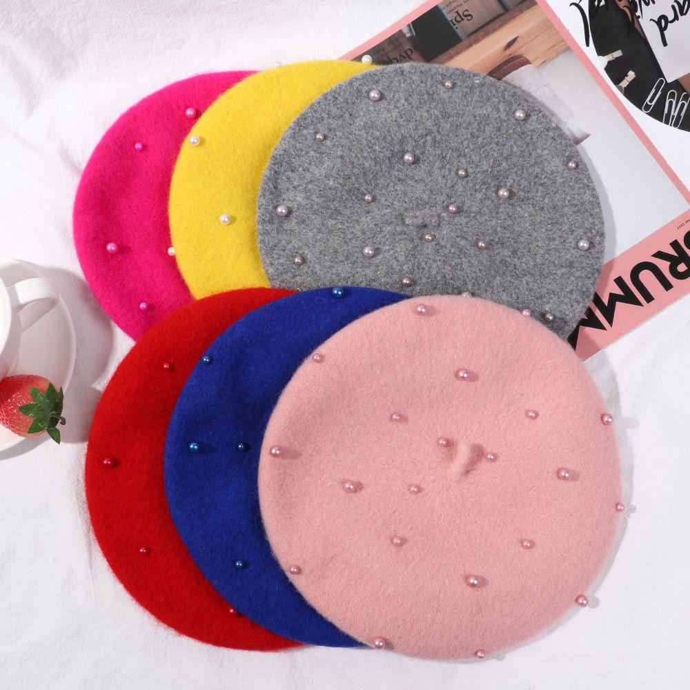 BSUNS Phụ Kiện trẻ em. Mũ Beret Giữ Ấm Cao Cấp Thời Trang