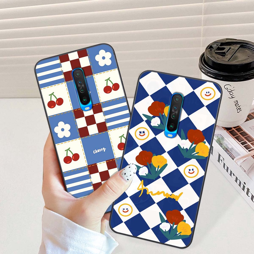 Ốp Xiaomi Redmi K30 họa tiết hoa, gấu thời trang, ốp dẻo bền đẹp
