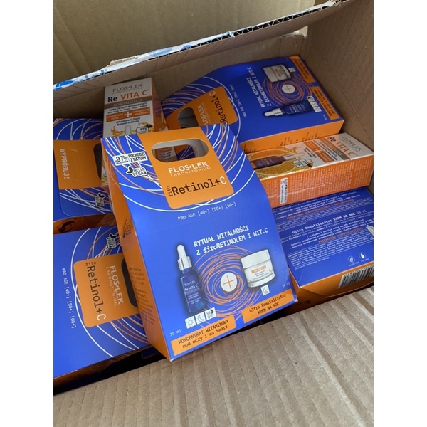 Set Floslek Revita C 2 món serum và kem đêm fullsize