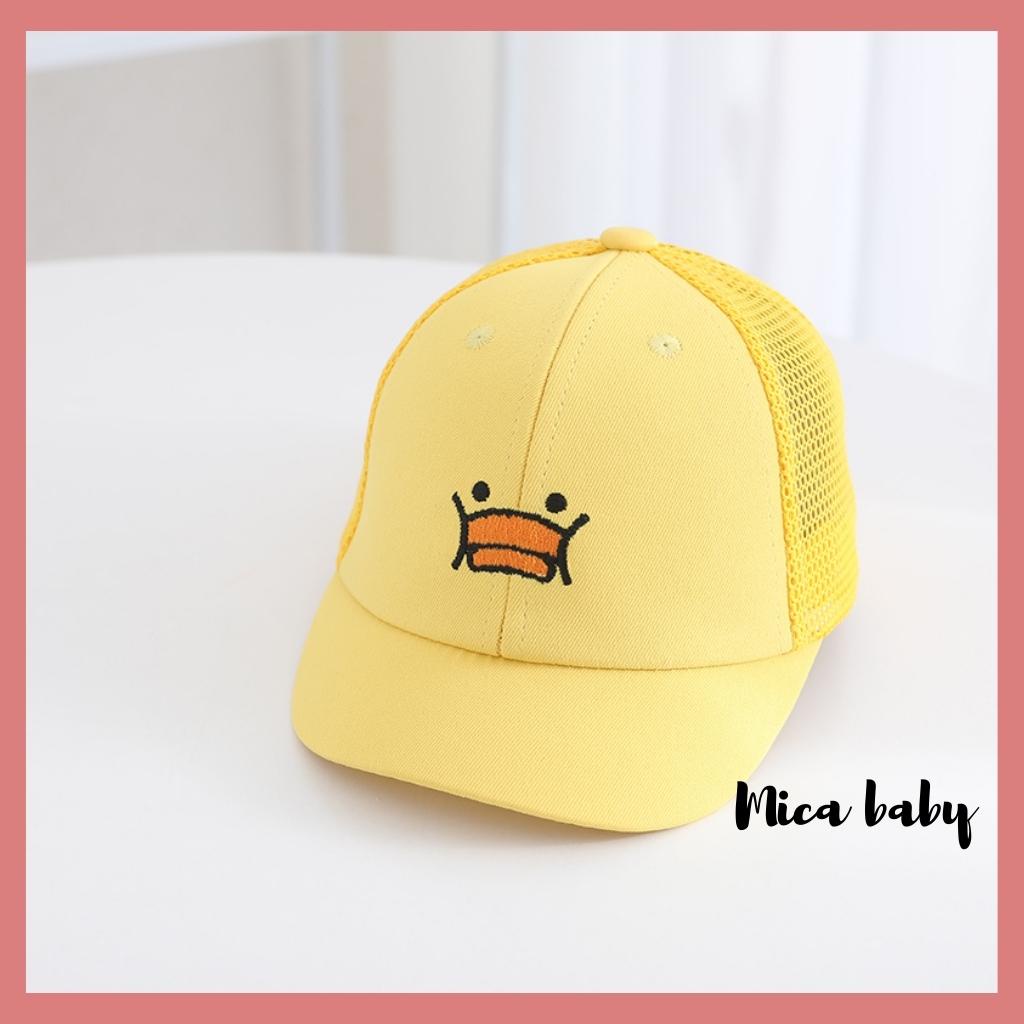 Mũ lưỡi trai hình thú dễ thương cho bé Mica Baby MH176