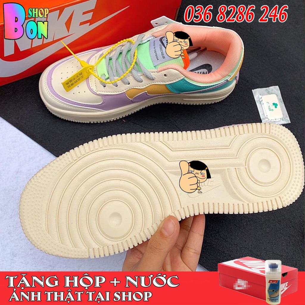Giày Thể Thao Air Force 1 Shadows  Tặng Kèm