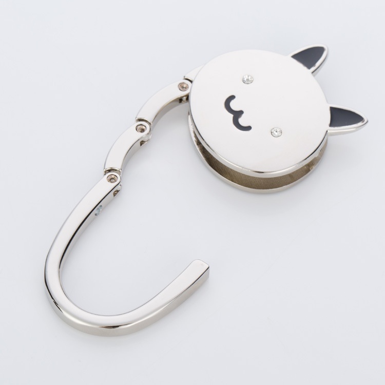 Purse Bag Cat Style Foldable Hanger Handbag Table Hook Holder