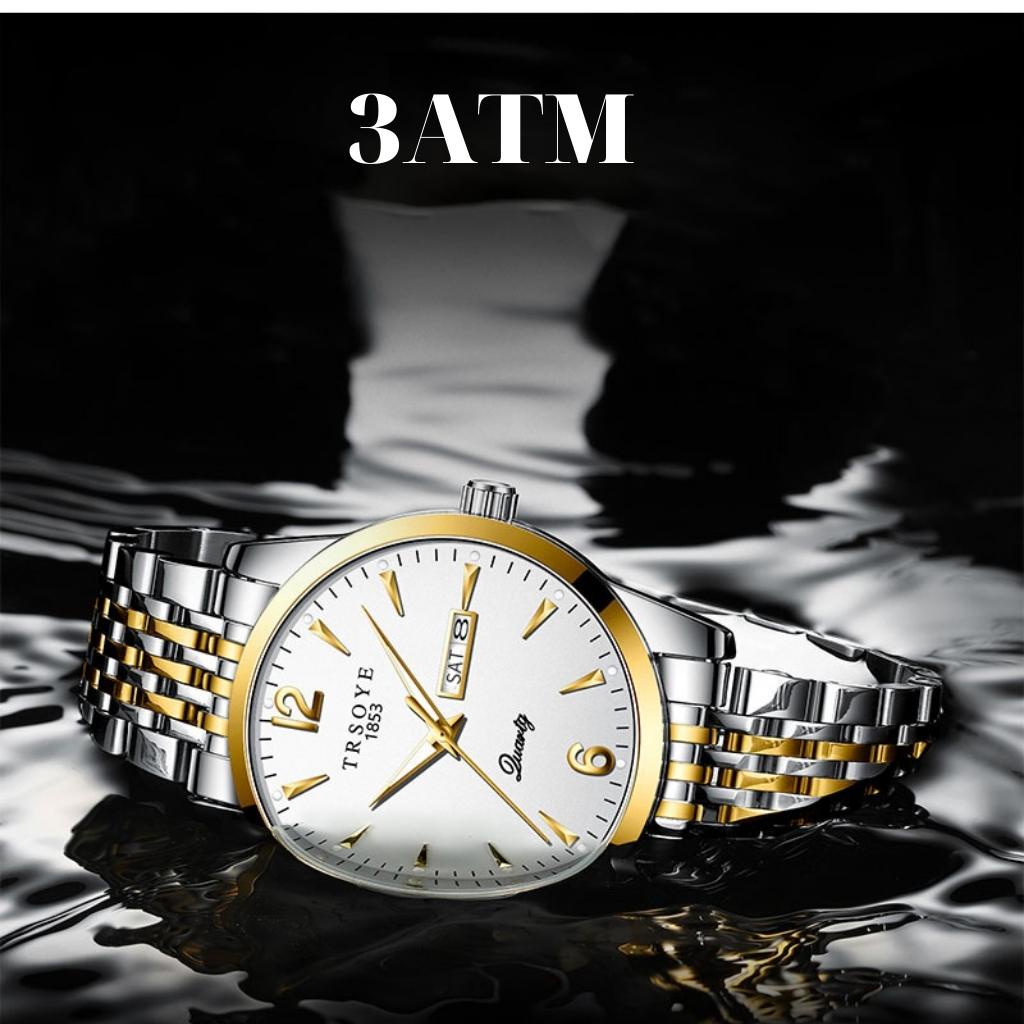 Đồng hồ nam chính hãng TRSOYE, Đồng hồ kim thời trang phong cách cổ điển bền vững | BigBuy360 - bigbuy360.vn