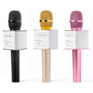 Micro kèm loa hát Karaoke Q9 Bluetooth