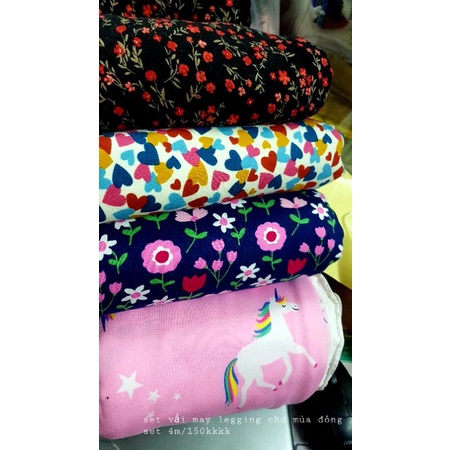 Set cotton hàng co giãn thu đông