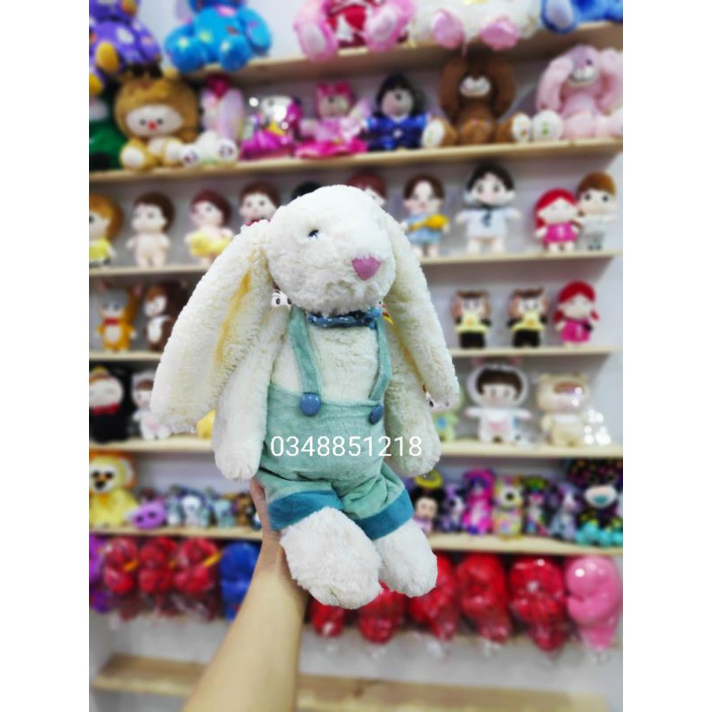 Gấu bông thỏ lông mềm mịn cho bé ôm ngủ đáng yêu chất vải bông siêu mềm êm ái,gấu bông quà tặng dễ thương