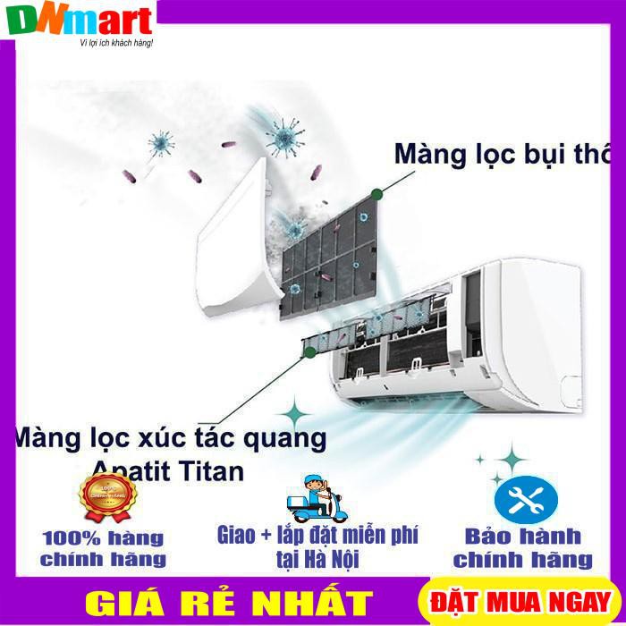 Điều hòa Daikin  FTKA35UAVMV 12000BTU  1 chiều Inverter R32 Tiêu chuẩn