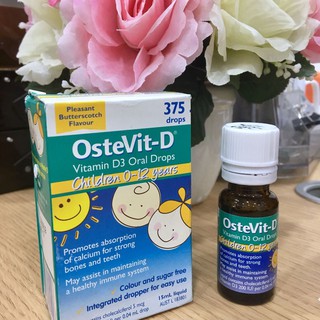 Vitamin D ostevit -D 375 giọt - Úc CHÍNH HÃNG NỘI ĐỊA