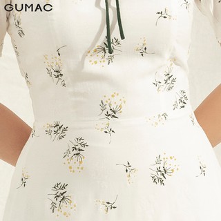 Đầm nữ hoa phối cổ DA1152 GUMAC