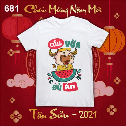 Áo thun tết 2021 - (681-T) (t)