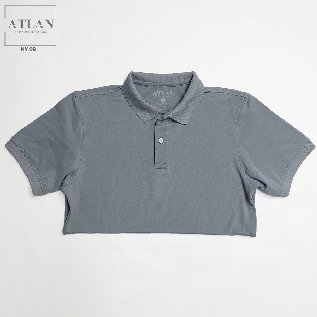 Áo Thun Polo 💖 𝘍𝘳𝘦𝘦𝘴𝘩𝘪𝘱 💖 Polo Nam Xám Lơtk Chất Vải Co Giãn 4 Chiều - NY14 | BigBuy360 - bigbuy360.vn