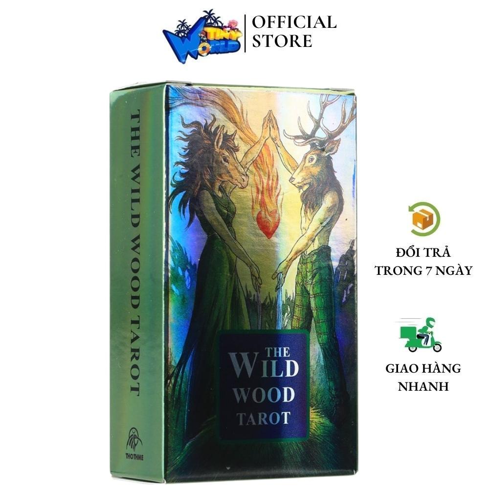 Bộ bài The Wild wood Tarot T22 (Phiên bản Đặc Biệt) lá óng ánh