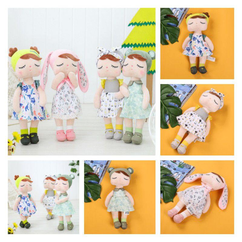 Thỏ Nhồi Bông Mềm Mại Thời Trang