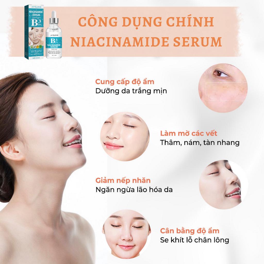 Serum dưỡng trắng Serum chống lão hóa Serum căng bóng da mặt 30ml slàm mờ nếp nhăn,ngăn ngừa lão hóa da, phục hồi độ đàn hồi của da, Giữ ẩm cho làn da mịn màng và trắng sáng