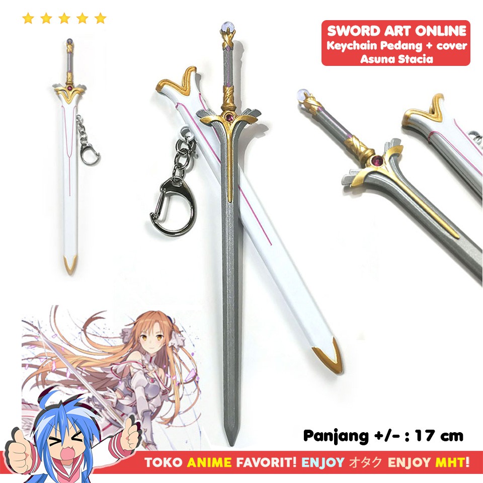 Móc Khóa Hình Nhân Vật Asuna Yuuki Trong Sword Art Online