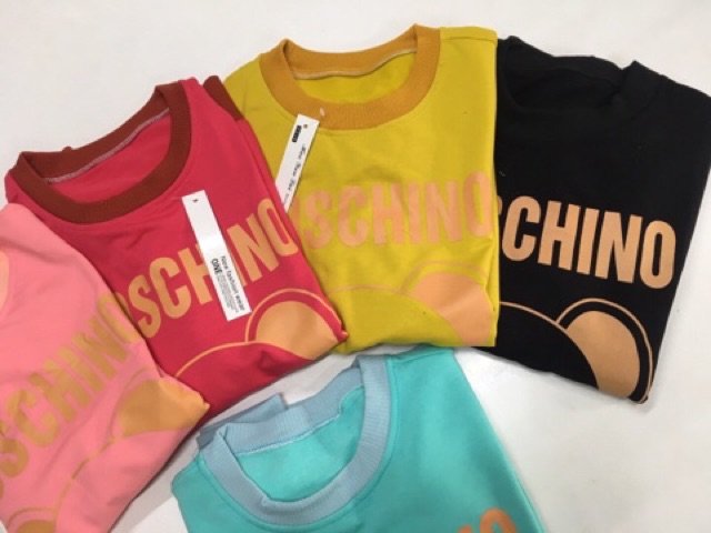 Áo nỉ hoodie in đầu chú gấu chữ Mos | BigBuy360 - bigbuy360.vn