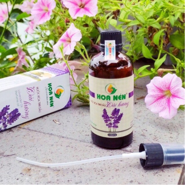 TINH DẦU OẢI HƯƠNG HOA NÉN - LAVENDER.