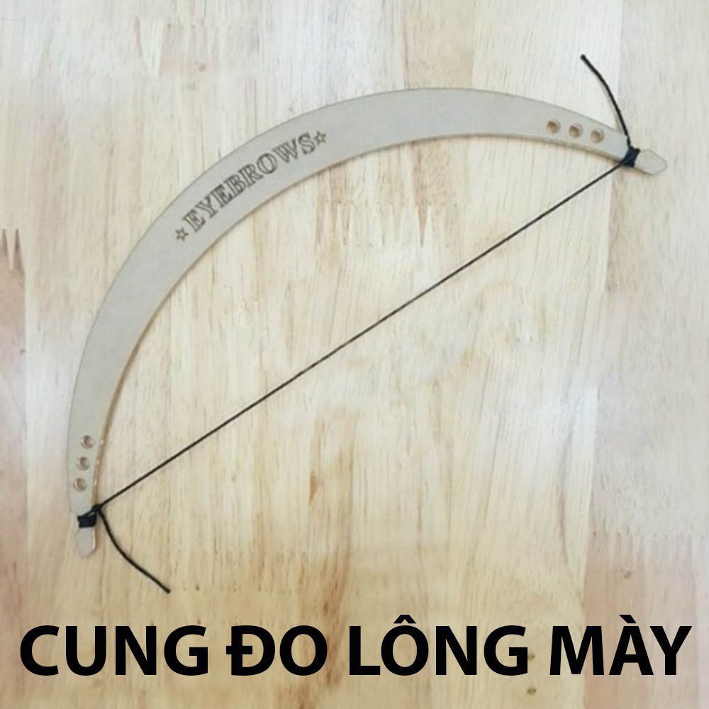 Bộ cung thần thánh + Hộp Chỉ than hoạt tính Vẽ Lông Mày phun xăm điêu khắc