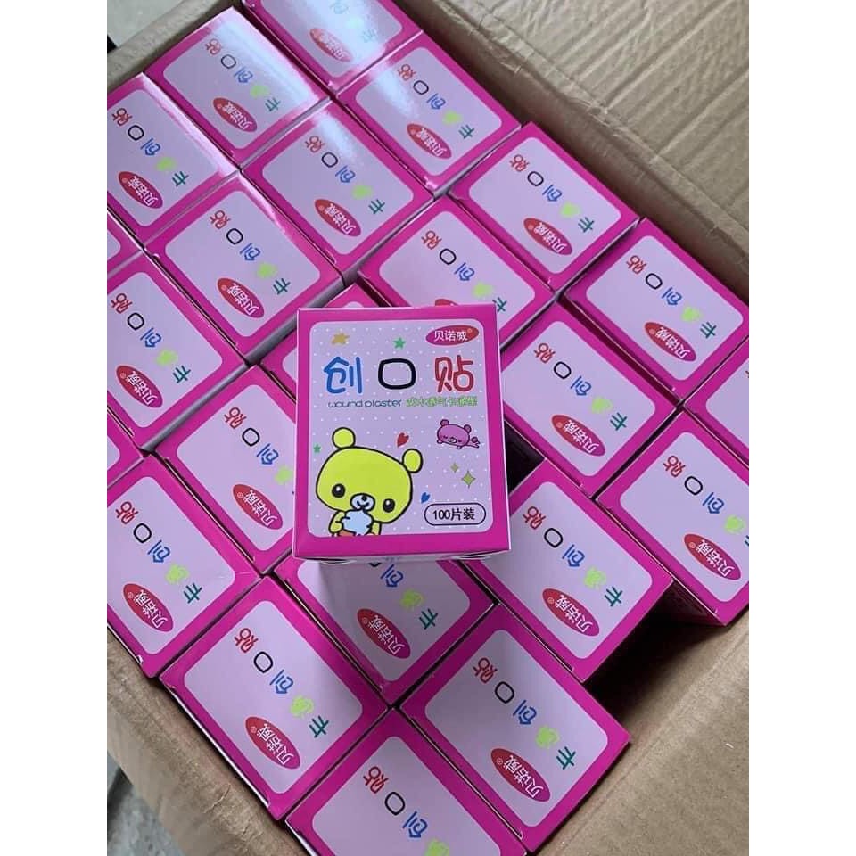 Hộp Băng Keo Cá Nhân Dành Cho Bé Có Hình Vui Nhộn_THU YORI