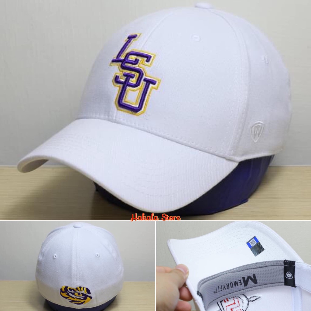 Mũ lưỡi trai (nón kết) Towcaps chính hãng (Authentic), đuôi liền( bít đuôi), mầu trắng, form cứng