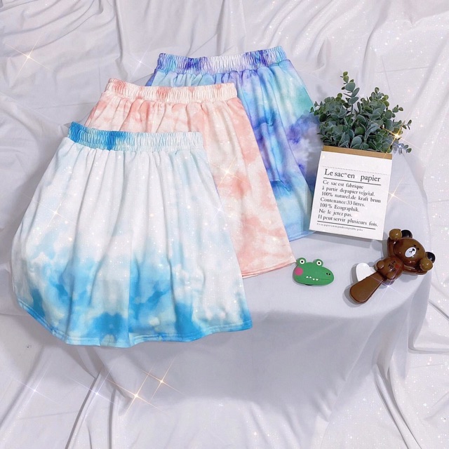 Chân Váy Loang 3D Ulzzang Ảnh-Clip Thật