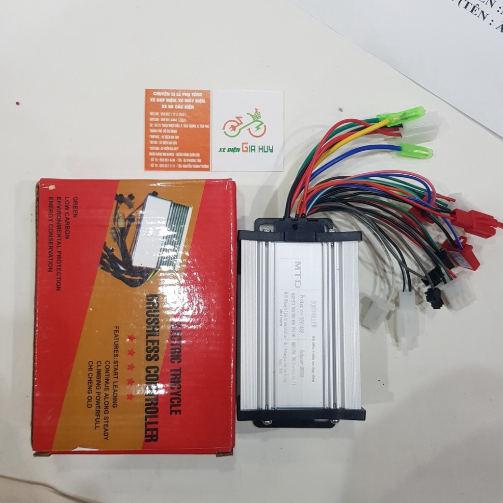Bo IC 36V-48V 350W Bộ Điều Khiển MTD   XE ĐẠP ĐIỆN XE ĐIỆN GIA HUY