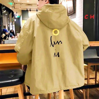 [Giá Sale] ÁO KHOÁC DÙ Hoa Cúc Les (M950 - Dù 2 Lớp) (Tony 4men Shop)
