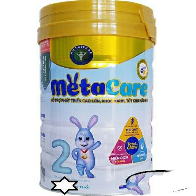 Sữa bột Meta Care số 2 lon 900g