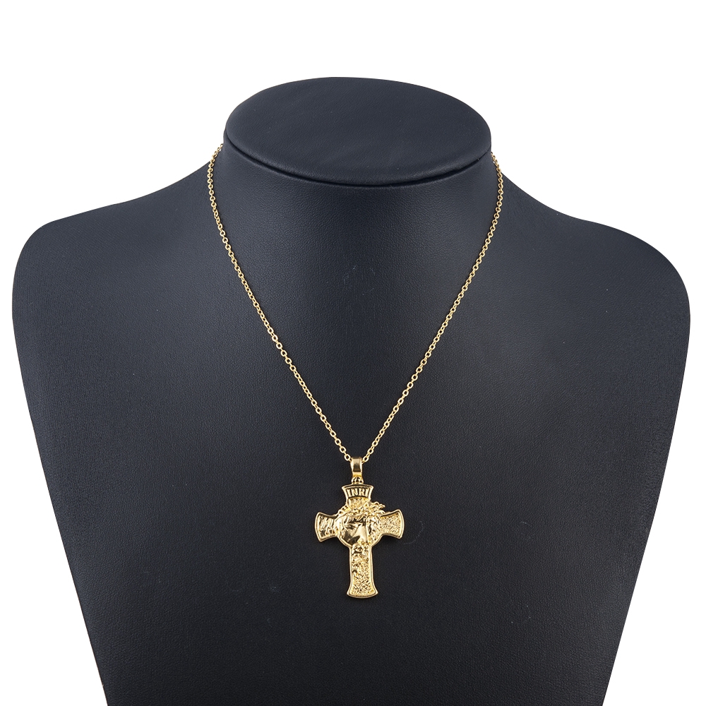 Vòng cổ mặt Thánh giá chúa Jesus thời trang cho nam