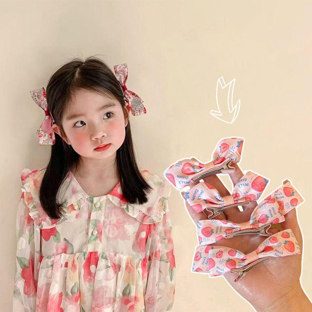 Kẹp Tóc Nơ Ruy Băng Phong Cách Vintage Cho Nữ