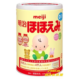 Sữa Meiji 0 (cho bé 0-12 tháng )Nhật,800g