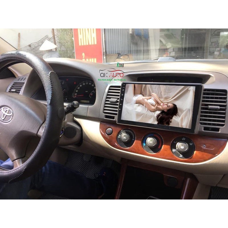 Màn hình DVD Android xe Camry 2003-2006,cắm sim 4G,wifi,RAM 2GB,ROM 32GB.Gói combo 3 trong 1