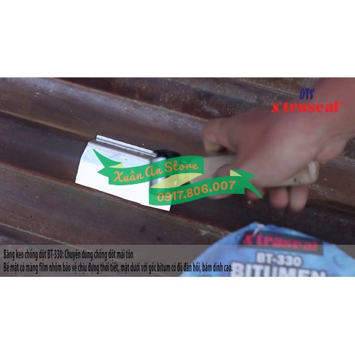 BĂNG KEO DÁN TÔN CHỐNG DỘT BT330 DÀI 10M XUẤT XỨ MALAYSIA