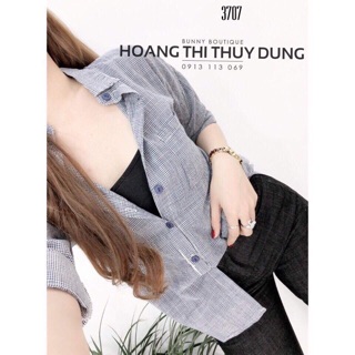 Áo sơ mi sọc caro siêu hót SM843