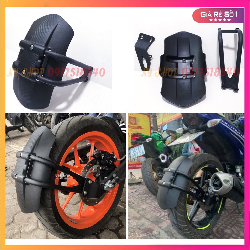 Chắn bùn xe ex150 kiểu siêu nhân kiểu z1000