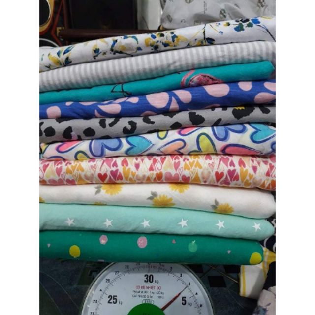 Cotton họa tiết